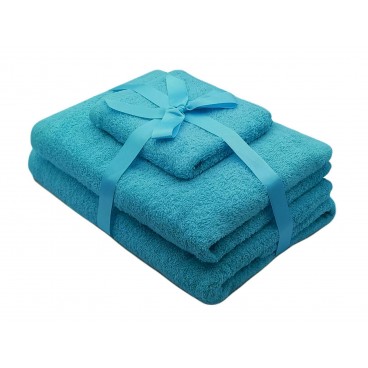 Set prosoape baie 3 piese pentru fata, maini si corp Ashley Mills Pakistan