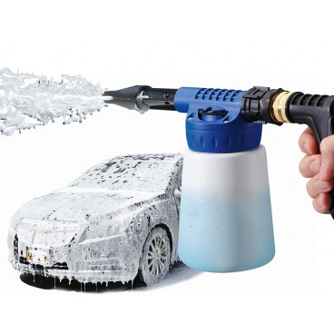 Pistol de spalat cu presiune, lance si recipient pentru detergent