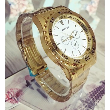 Ceas de dama Gold Classic Style metalic