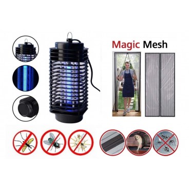 Plasa magnetica + lampa UV tantari