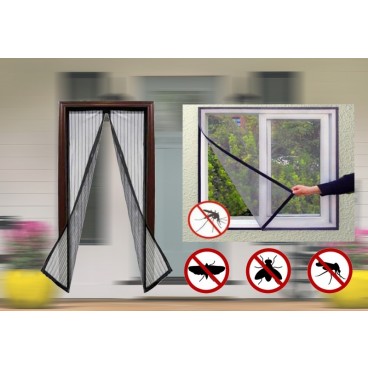 Pachet promotional set plasa de insecte pentru usa si fereastra 