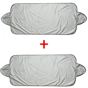Pachet promotional prelata auto pentru parbriz 1+1 gratis