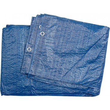 Prelata impermeabila pentru gradina, inele forjate, 57 gr/mp. 8x12 METRI 