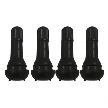 Set 10 valve TR413 Germany tubeless cu ventil si capacel auto moto