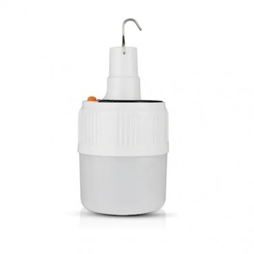 Lampa solara cu 3 moduri de iluminare, telecomanda, prindere cu carlig