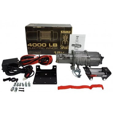 TROLIU VINCI ELECTRIC 12V PENTRU QUAD ATV BARCI, RQ4000, TRACTIUNE MAXIMA DE 1814KG 